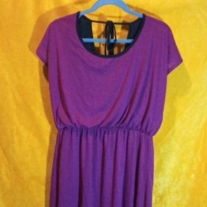 𝅺PURPLE dress size 1X.